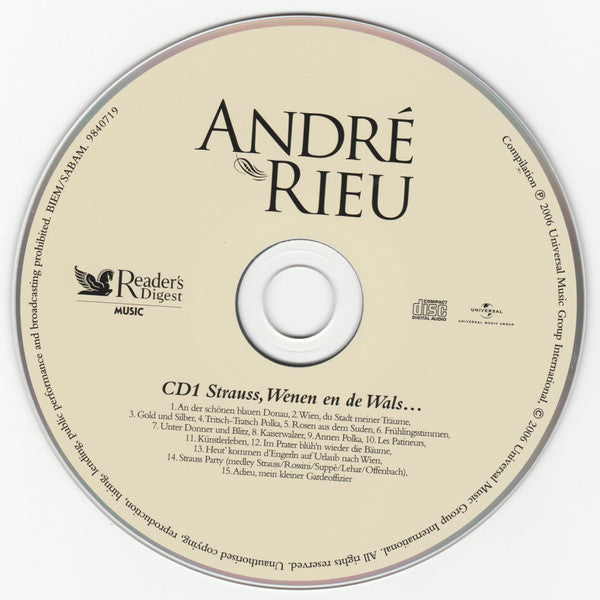 André Rieu : Muziek Voor Miljoenen (5xCD, Comp)