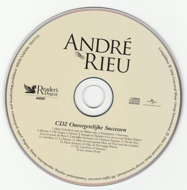 André Rieu : Muziek Voor Miljoenen (5xCD, Comp)