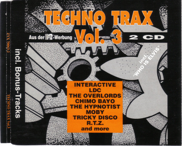 Various : Techno Trax Vol. 3 (2xCD, Comp, Son)