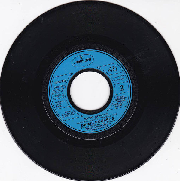 Demis Roussos : Au Nom De L'Amitie (7", Single)