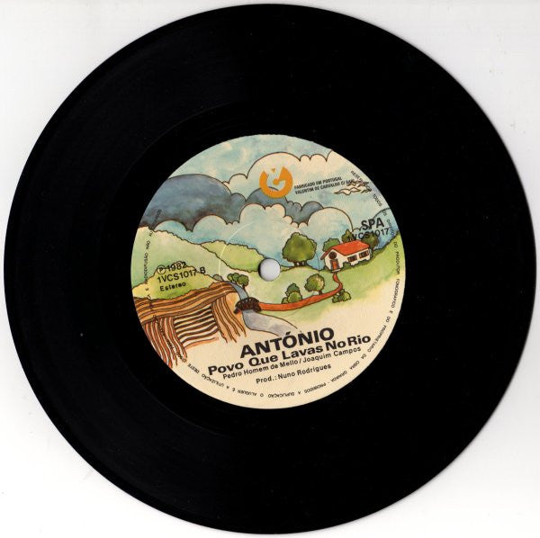 António Variações : Estou Além / Povo Que Lavas No Rio (7", Single)