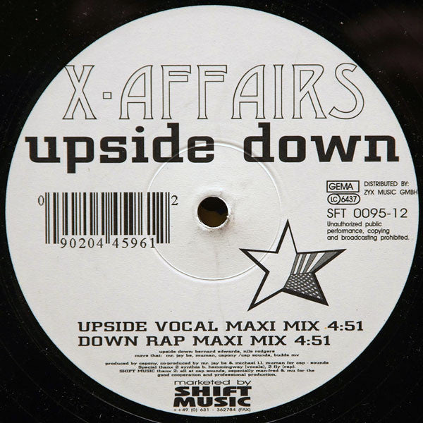 X-Affairs : Upside Down (12")