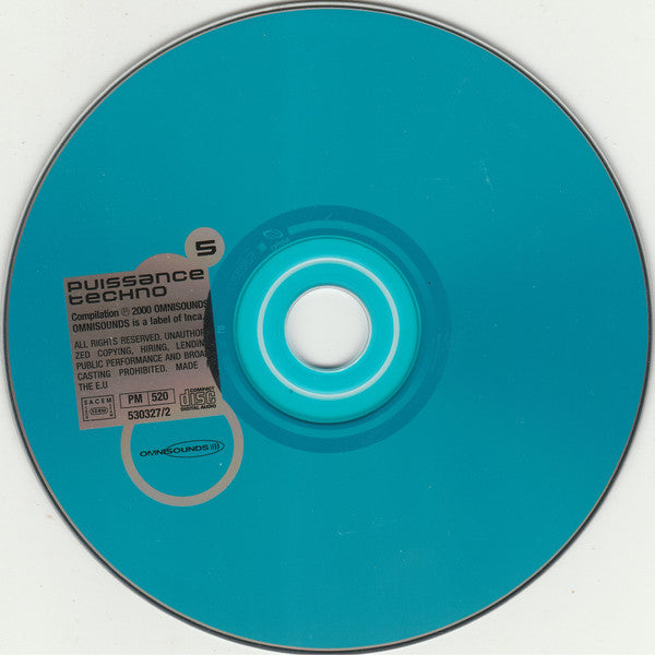 Various : Puissance Techno 5 (CD, Comp)