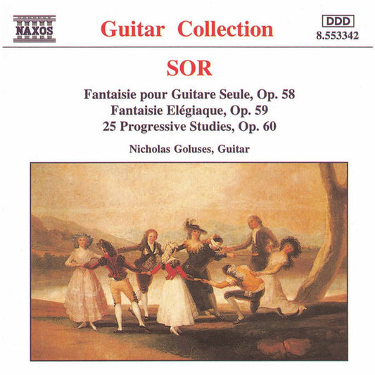 Fernando Sor, Nicholas Goluses : Guitar Music Opp. 58, 59 & 60 (CD, Album)