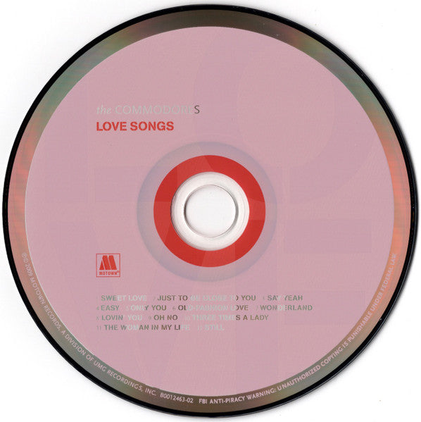 Commodores : Love Songs (CD, Comp)