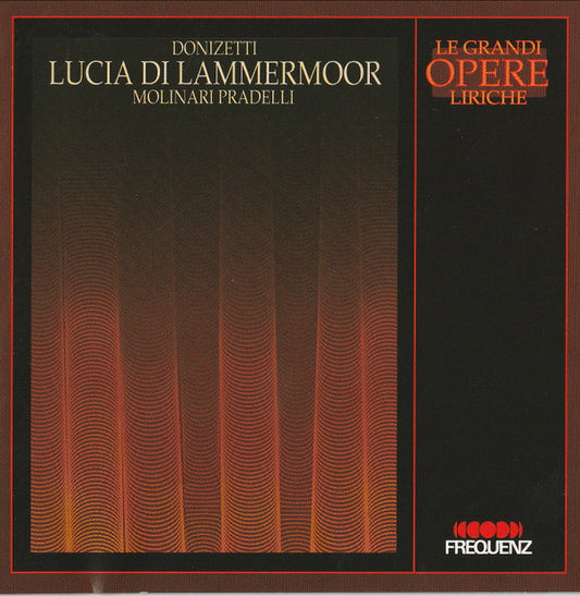 Gaetano Donizetti, Renata Scotto, Luciano Pavarotti, Piero Cappuccilli, Francesco Molinari-Pradelli : Lucia Di Lammermoor (2xCD)