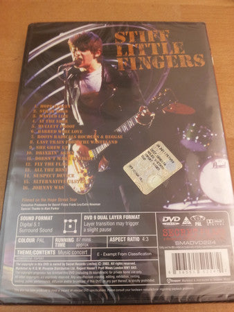 Stiff Little Fingers : Handheld And Rigidly Digital (DVD-V, RE, PAL)