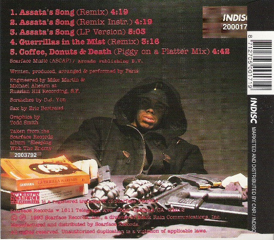 Paris (2) : Assata's Song (CD, Maxi)