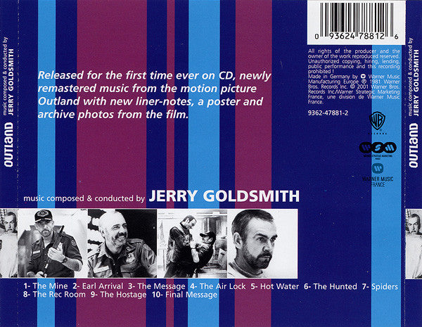 Jerry Goldsmith : Outland (Music From The Motion Picture) (CD, Album)
