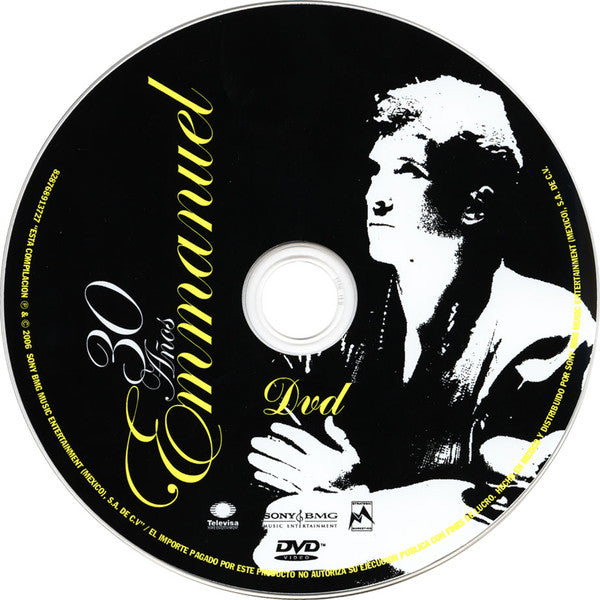 Emmanuel : 30 Años (CD, Comp, S/Edition + DVD-V, Comp)