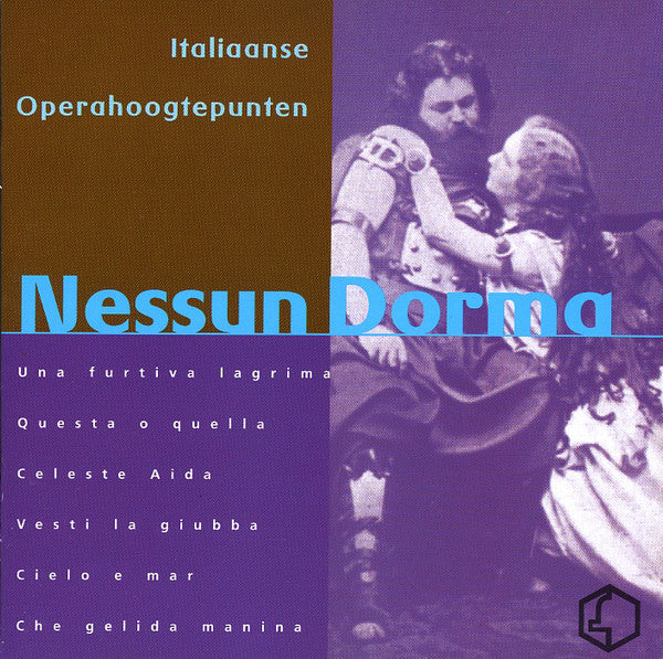 Various : Nessun Dorma - Italiaanse Operahoogtepunten (CD, Comp, Promo)