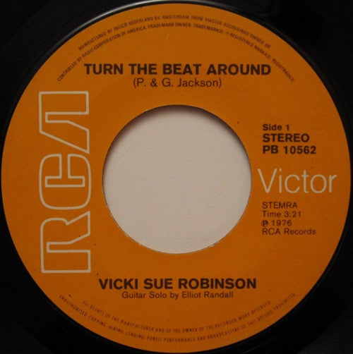 Vicki Sue Robinson : Turn The Beat Around (7")