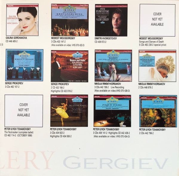 Valery Gergiev : Rotterdam Philharmonic Gergiev Festival (CD, Comp)