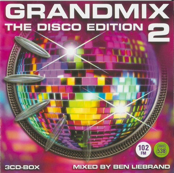Ben Liebrand : Grandmix - The Disco Edition 2 (3xCD, Comp, Mixed)