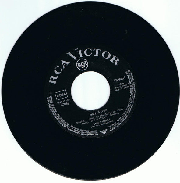 Elvis Presley : Stay Away (7", Single)