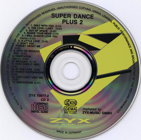 Various : Super Dance Plus 2 (2xCD, Comp)