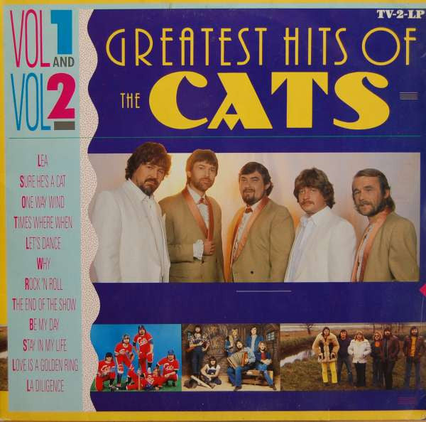 The Cats : Greatest Hits Of The Cats - Vol 1 And 2 (2xLP, Comp)
