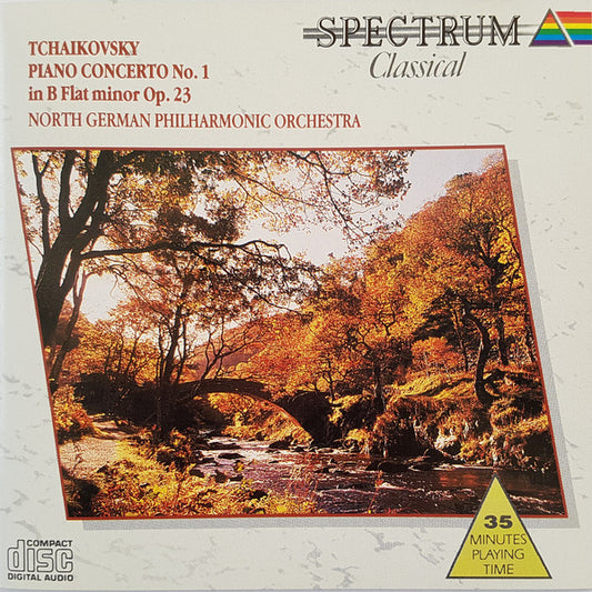 Pyotr Ilyich Tchaikovsky : Tchaikovsky Piano Concerto No. 1 in B Flat minor Op. 23 (CD, Album)