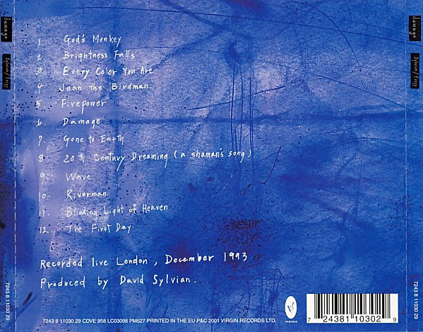 David Sylvian & Robert Fripp : Damage (CD, Album, RE)