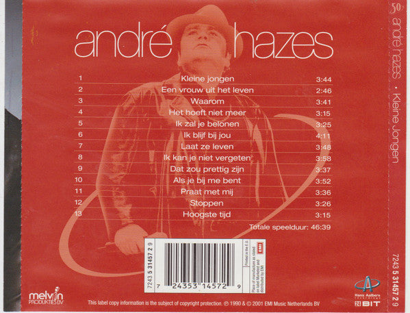André Hazes : Kleine Jongen (CD, Album)