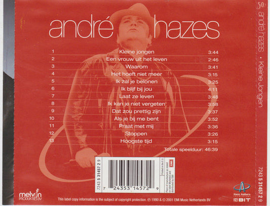 André Hazes : Kleine Jongen (CD, Album)