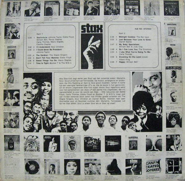 Various : Soul-A-Lu-Ja !  (Stax Soul Selection Vol. 2) (LP, Comp)