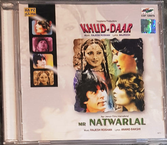 Rajesh Roshan : Khud-Daar / Mr. Natwarlal (CD, Comp)