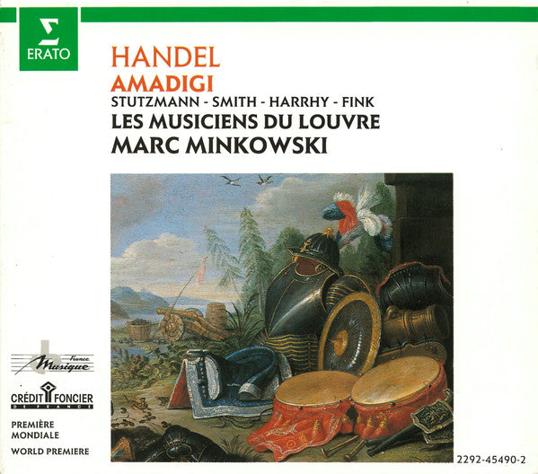 Georg Friedrich Händel – Nathalie Stutzmann, Jennifer Smith (3), Eiddwen Harrhy, Bernarda Fink, Les Musiciens Du Louvre, Marc Minkowski : Amadigi (2xCD, Album, RP + Box, Sli)