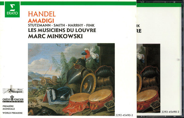 Georg Friedrich Händel – Nathalie Stutzmann, Jennifer Smith (3), Eiddwen Harrhy, Bernarda Fink, Les Musiciens Du Louvre, Marc Minkowski : Amadigi (2xCD, Album, RP + Box, Sli)