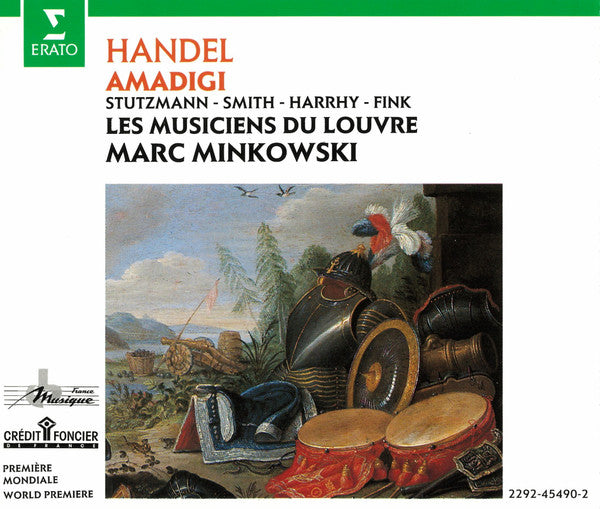 Georg Friedrich Händel – Nathalie Stutzmann, Jennifer Smith (3), Eiddwen Harrhy, Bernarda Fink, Les Musiciens Du Louvre, Marc Minkowski : Amadigi (2xCD, Album, RP + Box, Sli)