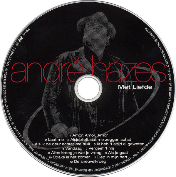 André Hazes : Met Liefde (CD, Album, RE, RM)