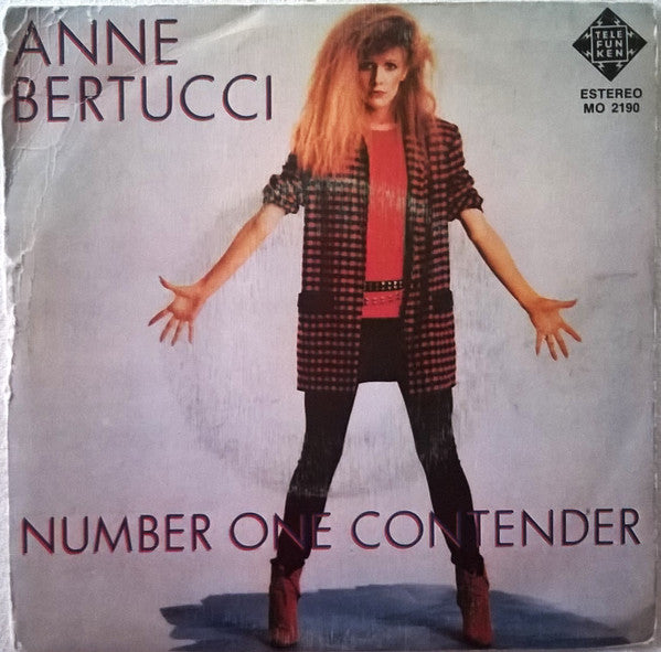 Anne Bertucci : Number One Contender (7", Single, Promo)