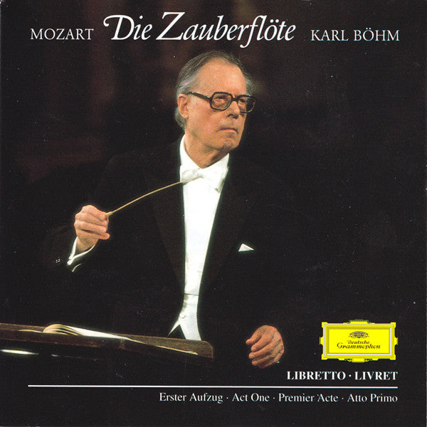 Wolfgang Amadeus Mozart - Evelyn Lear · Roberta Peters · Lisa Otto · Fritz Wunderlich · Dietrich Fischer-Dieskau · Franz Crass · Hans Hotter · Berliner Philharmoniker, Karl Böhm : Die Zauberflöte = The Magic Flute = La Flute Enchantée (2xCD, Album, RE, RM)