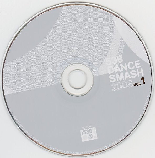 Various : 538 Dance Smash 2008 Vol. 1 (CD, Comp)