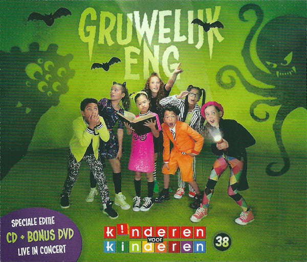 Kinderen Voor Kinderen : 38 - Gruwelijk Eng (CD, Album + DVD-V, PAL)