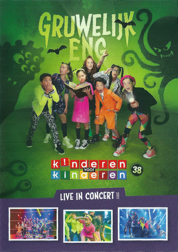 Kinderen Voor Kinderen : 38 - Gruwelijk Eng - Live In Concert 2017 (DVD-V, PAL)