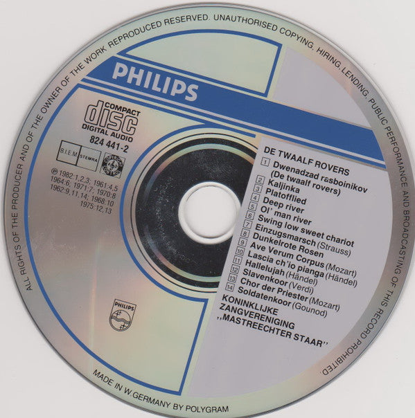 De Mastreechter Staar : De Twaalf Rovers (CD, Comp, RE)