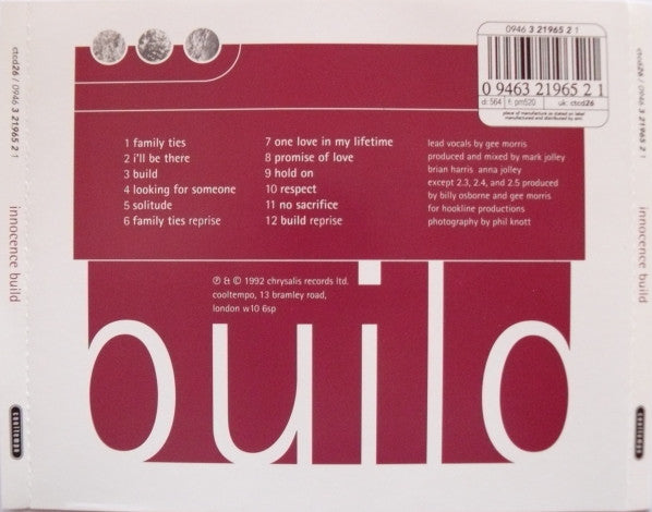 Innocence : Build (CD, Album)