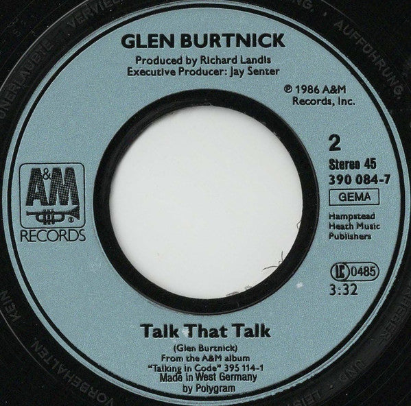 Glen Burtnick : Little Red House (7", Single)