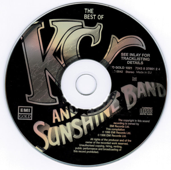KC & The Sunshine Band : The Best Of KC And The Sunshine Band (CD, Comp)
