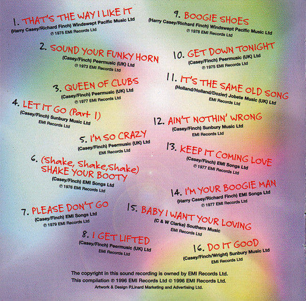 KC & The Sunshine Band : The Best Of KC And The Sunshine Band (CD, Comp)