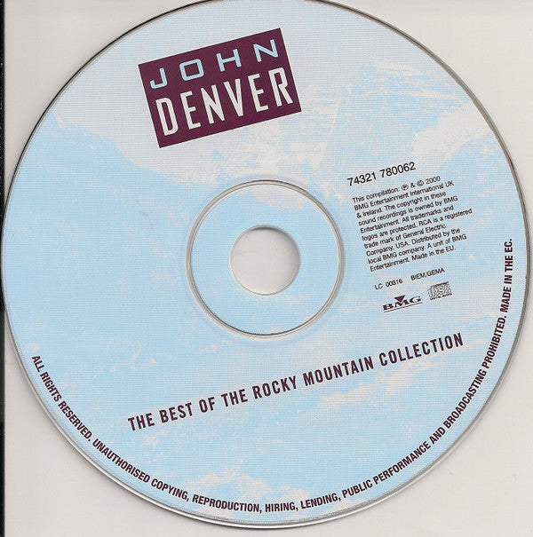 John Denver : The Best Of The Rocky Mountain Collection (CD, Comp)