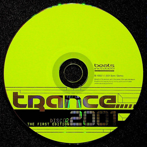Various : Trance 2001 - The First Edition (2xCD, Mixed)