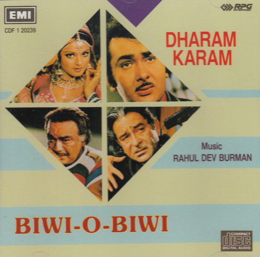 R. D. Burman : Dharam Karam / Biwi-O-Biwi (CD, Comp)