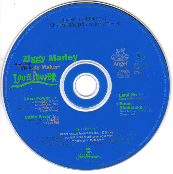 Ziggy Marley And The Melody Makers : Love Power (CD, Single)