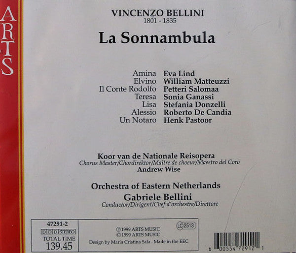 Vincenzo Bellini : La Sonnambula (2xCD)