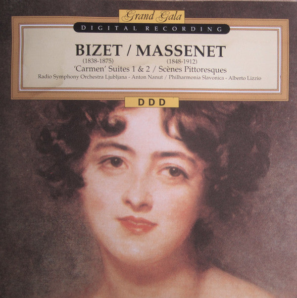 Georges Bizet, Jules Massenet - Radio Symphony Orchestra Ljubljana (2) & Anton Nanut (2) - Philharmonia Slavonica & Alberto Lizzio : 'Carmen' Suites 1 & 2 / Scènes Pittoresques (CD)