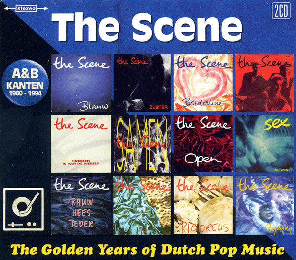 The Scene (2) : The Golden Years Of Dutch Pop Music (A&B Kanten 1980 - 1994) (2xCD, Comp)