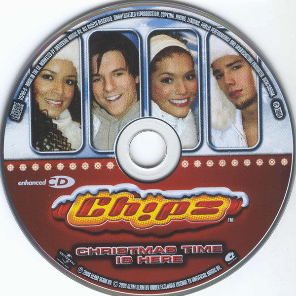 Ch!pz : Christmas Time Is Here (CD, Single, Enh)