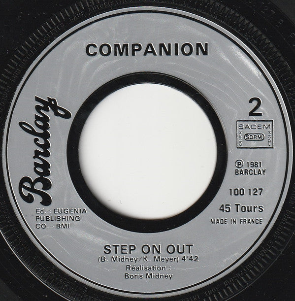 Companion (2) : This Is A Test (7", Single)